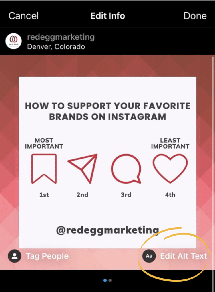 Marketing companies in Denver show how to increase engagement on instagram