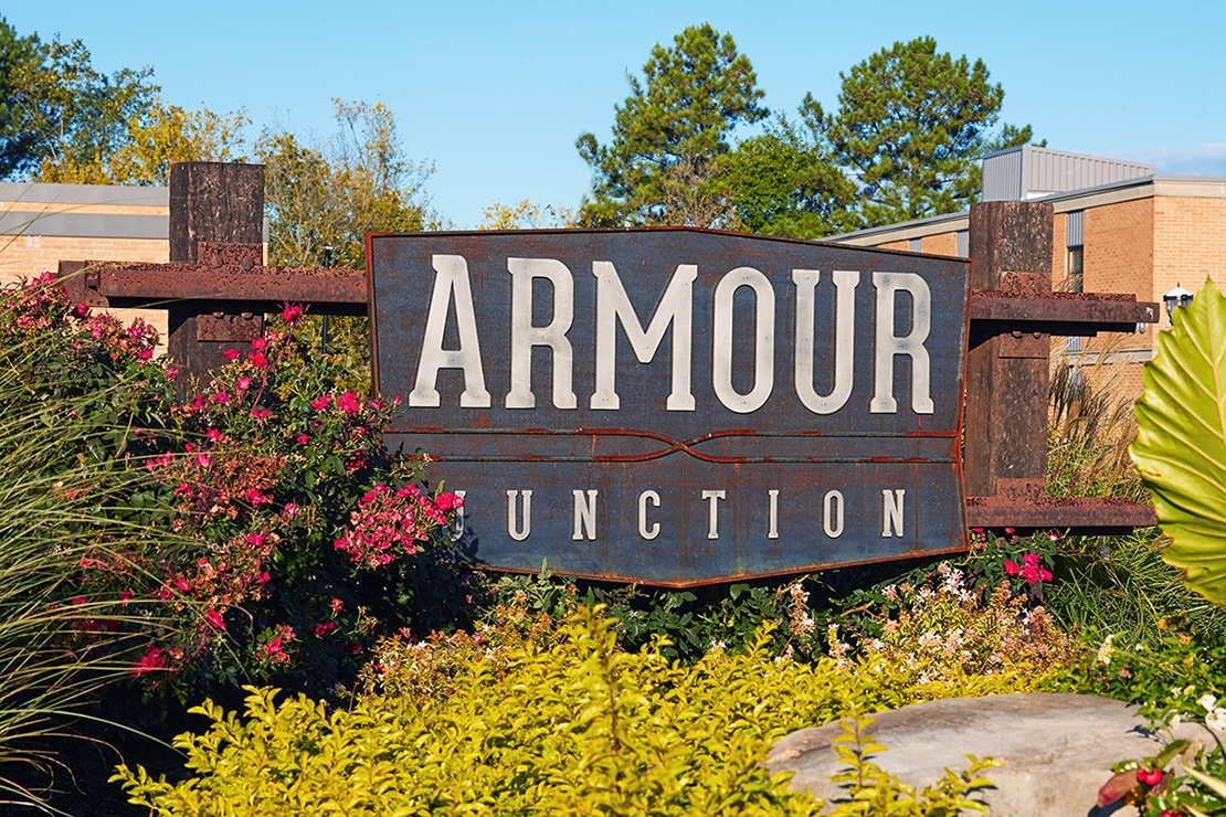 Armour Junction sign