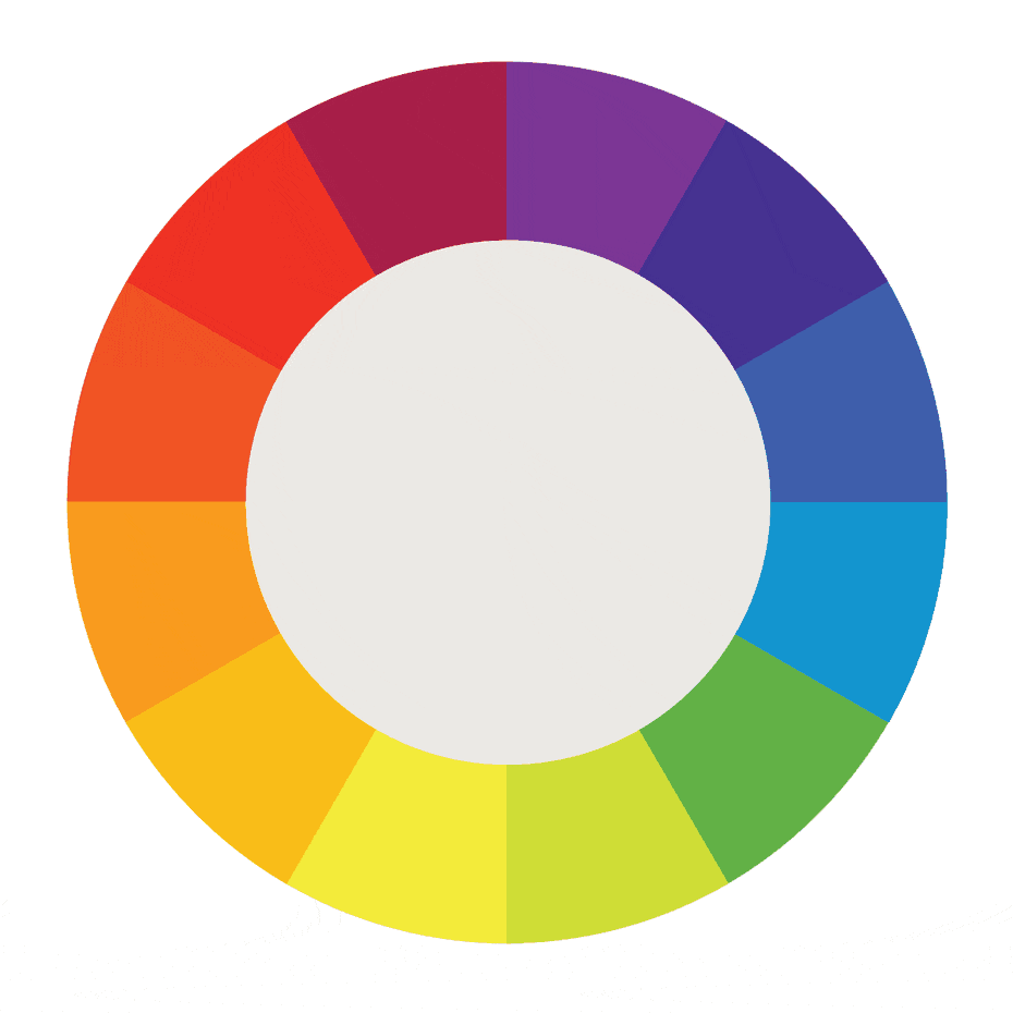 color wheel to be used for business branding graphic design